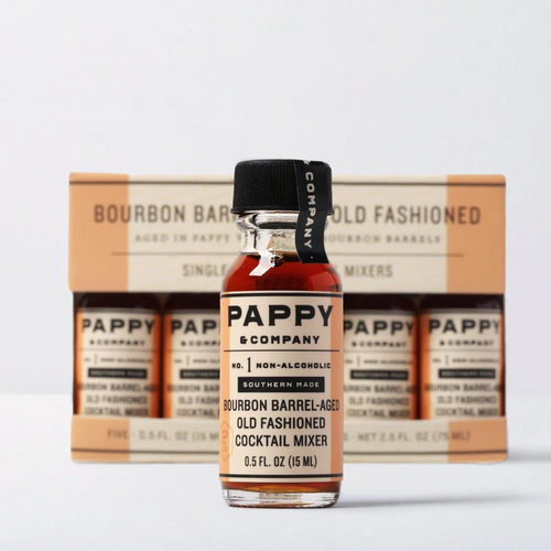 Pappy Van Winkle Bourbon Barrel-Aged Old Fashioned Mix: Single Serve 5-Pack - Case of 12