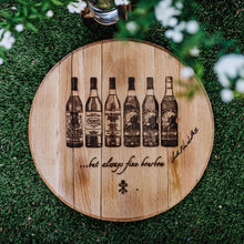 Limited Edition Authentic Bottle Flight Barrel Head (2 Pack)