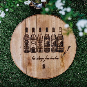 Limited Edition Authentic Bottle Flight Barrel Head (2 Pack)