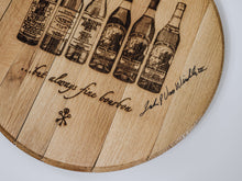 Limited Edition Authentic Bottle Flight Barrel Head (2 Pack)