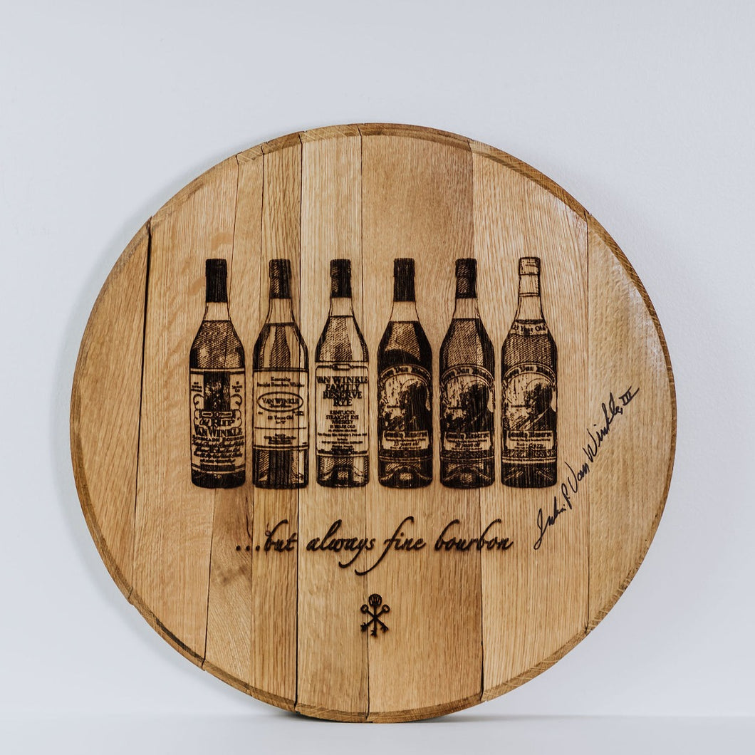 Limited Edition Authentic Bottle Flight Barrel Head (2 Pack)