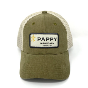 Pappy & Company Trucker Hat in Olive