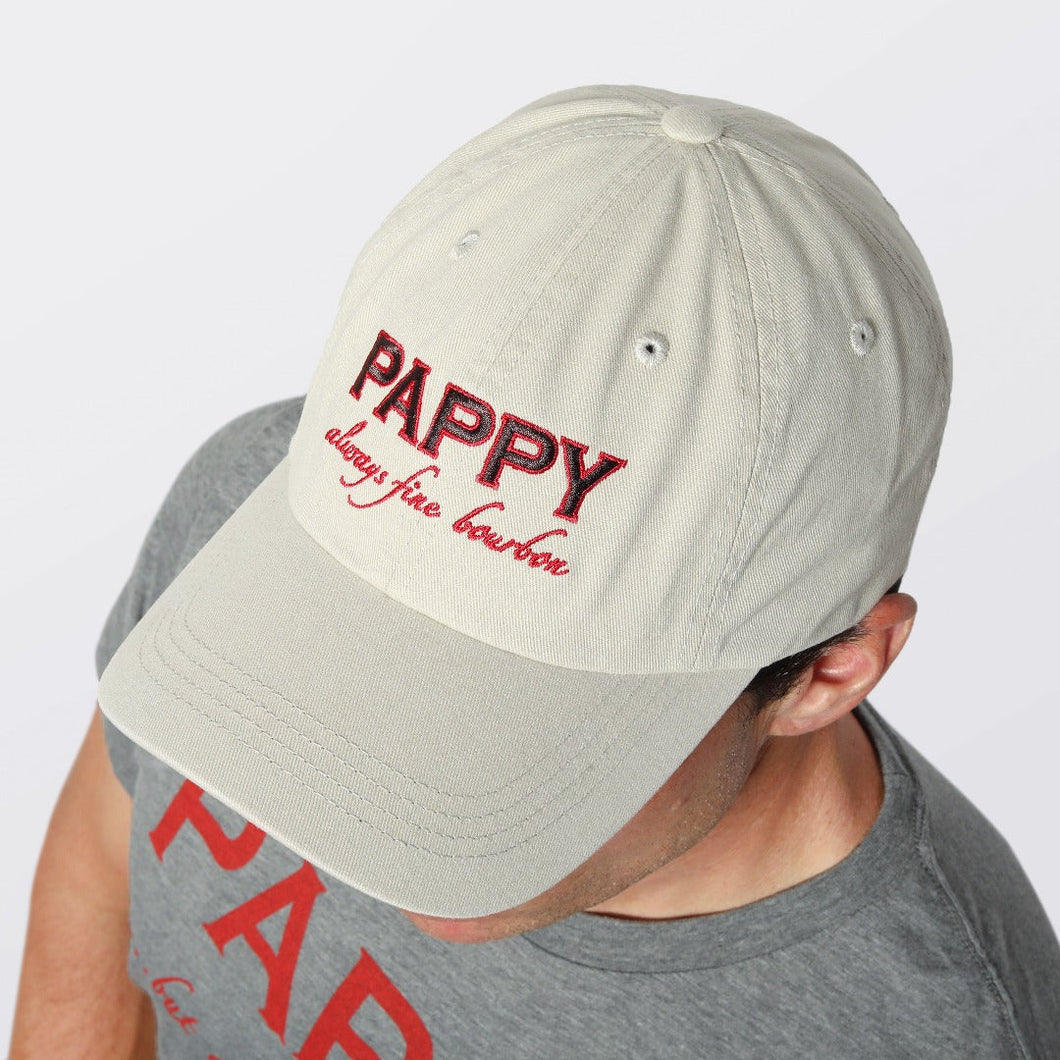 Pappy Always Fine Bourbon Ball Cap Hat in Stone